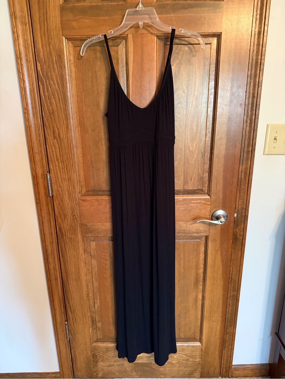 Old Navy Black Sleeveless Maxi Dress